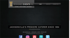Desktop Screenshot of designedeventsinc.com